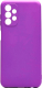 Чехол-накладка Case Coated для Galaxy A13 (фиолетовый) - 