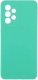 Чехол-накладка Case Coated для Galaxy A33 (бирюзовый) - 