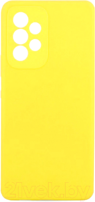 Чехол-накладка Case Coated для Galaxy A33 (желтый)