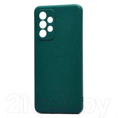 Чехол-накладка Case Coated для Galaxy A33 (темно-зеленый)