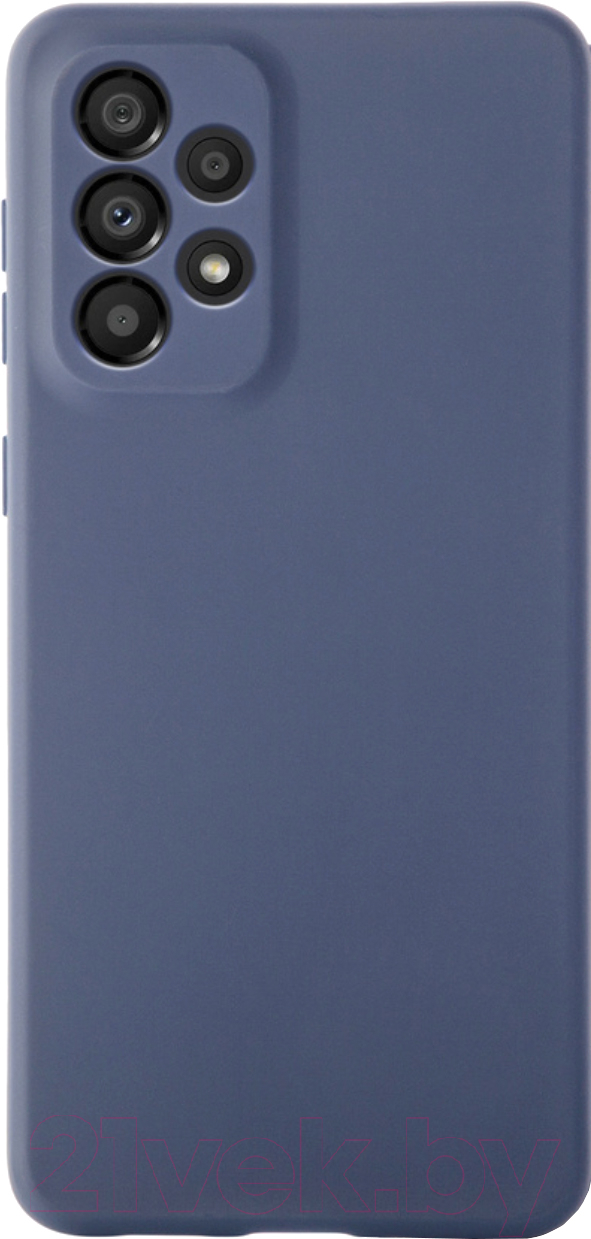 Чехол-накладка Case Coated для Galaxy A33 (темно-синий) — фото 1