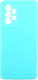 Чехол-накладка Case Coated для Galaxy A53 (бирюзовый) - 