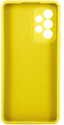 Чехол-накладка Case Coated для Galaxy A53 (желтый)