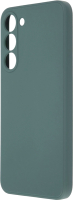 Чехол-накладка Case Coated для Galaxy S23 Plus (темно-зеленый) - 