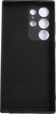 Чехол-накладка Case Coated для Galaxy S23 Ultra (черный)