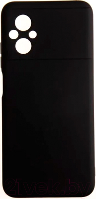 Чехол-накладка Case Coated для POCO M5 (черный)