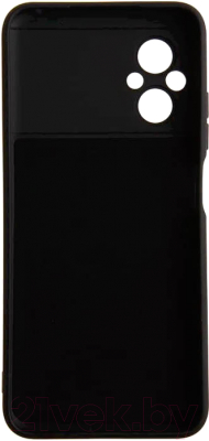 Чехол-накладка Case Coated для POCO M5 (черный)