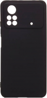 Чехол-накладка Case Coated для POCO X4 Pro (черный) - 