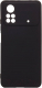 Чехол-накладка Case Coated для POCO X4 Pro (черный) - 
