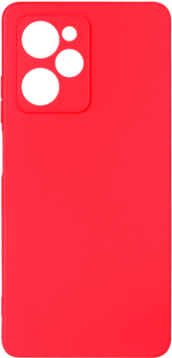 Чехол-накладка Case Coated для POCO X5 (темно-красный)
