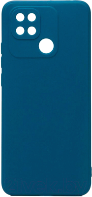 Чехол-накладка Case Coated для Redmi 10C (темно-синий)