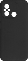 Чехол-накладка Case Coated для Redmi 12C (черный) - 