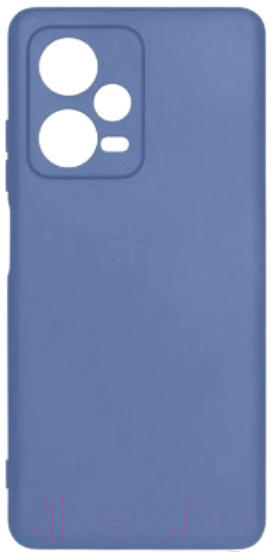 Чехол-накладка Case Coated для Redmi Note 12 Pro (темно-синий)