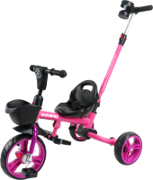 Трехколесный велосипед с ручкой Maxiscoo Octopus 2023 / MSC-TCL2302PK (розовый) - 