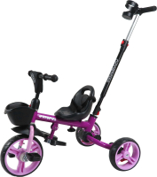 Трехколесный велосипед с ручкой Maxiscoo Octopus 2023 / MSC-TCL2302VL (фиолетовый) - 