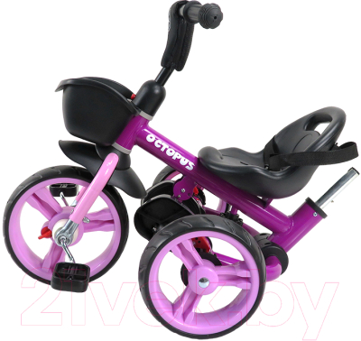 Трехколесный велосипед с ручкой Maxiscoo Octopus 2023 / MSC-TCL2302VL (фиолетовый)