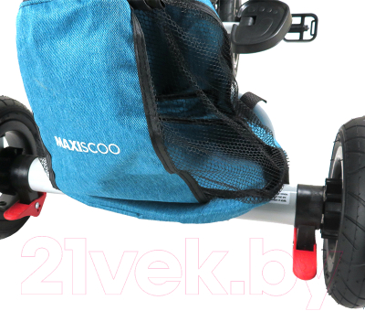 Трехколесный велосипед с ручкой Maxiscoo Shark 2023 / MSC-TCL2303BL (синий)