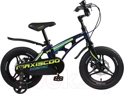 Детский велосипед Maxiscoo Cosmic 2023 / MSC-C1421D (синий)