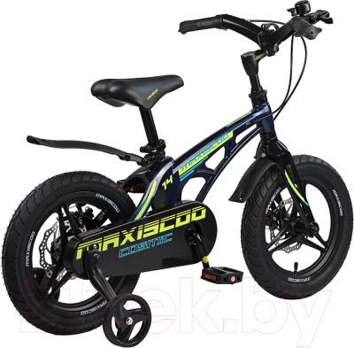 Детский велосипед Maxiscoo Cosmic 2023 / MSC-C1421D (синий)