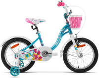 Детский велосипед AIST Skye 16 2023 (бирюзовый) - 