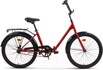 Велосипед AIST Smart 1.1 24 2023 (красный/черный)