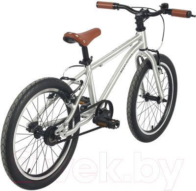 Детский велосипед Maxiscoo Air Stellar 2023 / MSC-AST1801 (серебристый)