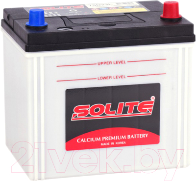 Автомобильный аккумулятор Solite 550A 75D23L (65 А/ч)