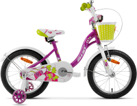 Детский велосипед AIST Skye 16 2023 (фиолетовый) - 
