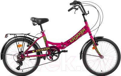 Велосипед Krakken Krabs 2.0 20 2023 (12.8, красный)