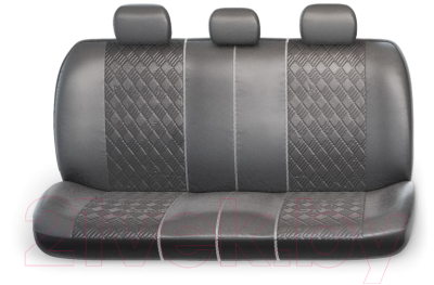 Комплект чехлов для сидений Autoprofi Comfort COM-1105GP BK/BK (черный)