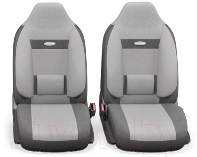 Комплект чехлов для сидений Autoprofi Comfort COM-1105H D.GY/L.GY (серый)