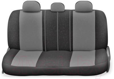 Комплект чехлов для сидений Autoprofi Comfort COM-1105H BK/D.GY (черный/серый)