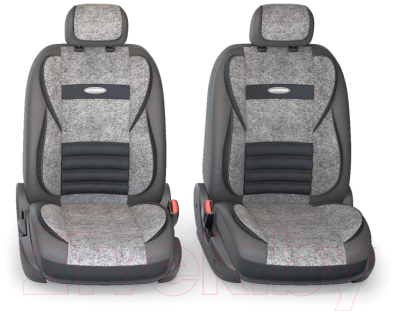 Комплект чехлов для сидений Autoprofi Comfort Multi MLT-1105GV BK/D.GY (черный/темно-серый)