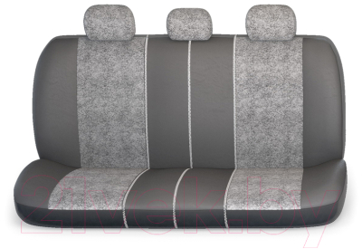 Комплект чехлов для сидений Autoprofi Comfort Multi MLT-1105GV BK/D.GY (черный/темно-серый)