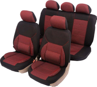 Комплект чехлов для сидений Azard Senator New Jersey / SJ021164 (красный) - 