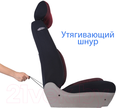 Комплект чехлов для сидений Azard Senator New Jersey / SJ021164 (красный)