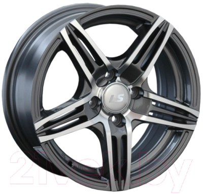Литой диск LS wheels LS 189 15x6.5" 5x105мм DIA 56.6мм ET 39мм GMF
