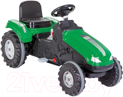 Каталка детская Pilsan Трактор Mega / 07321 (зеленый)