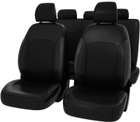 Комплект чехлов для сидений PSV 133024 (черный) - 
