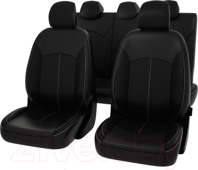 Комплект чехлов для сидений PSV 133021 (черный)