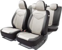 Комплект чехлов для сидений Autoprofi Signature SGN-1505GF BK/WH - 