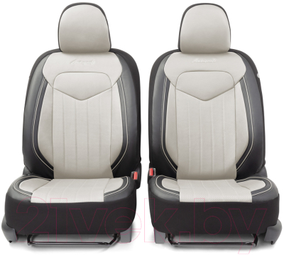 Комплект чехлов для сидений Autoprofi Signature SGN-1505GF BK/WH