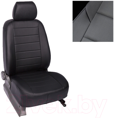 Комплект чехлов для сидений Seintex 85747 (черный, для Skoda Yeti 2010–2018)