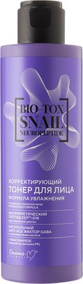 

Тонер для лица, Bio-Tox Snail Neuropeptide Формула увлажнения