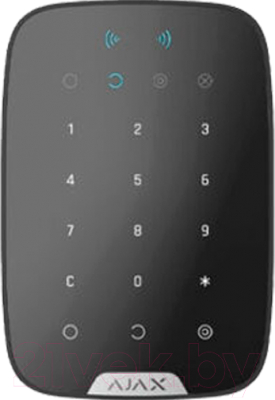 Пульт для умного дома Ajax KeyPad Plus (черный)