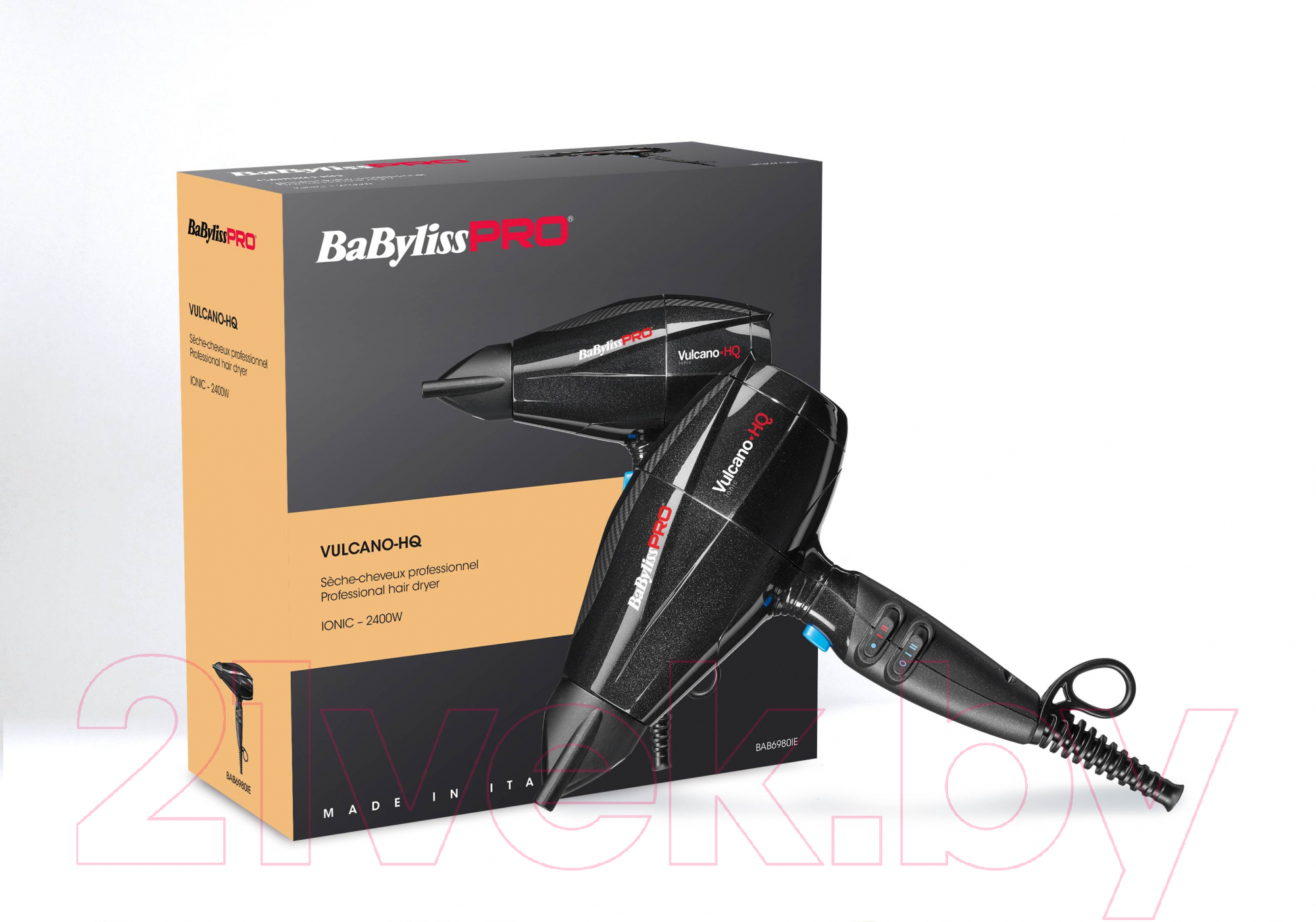 Профессиональный фен BaByliss Vulcano-HQ BAB6980IE