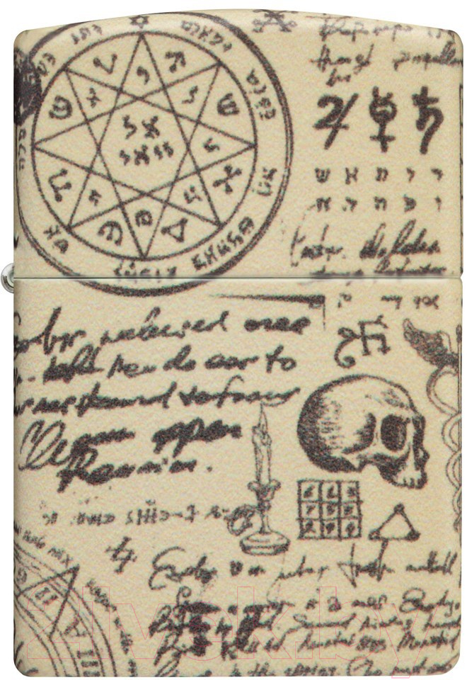 Зажигалка Zippo Alchemy Design / 49803 (бежевый)