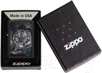 Зажигалка Zippo Spazuk Design / 49763 (черный)
