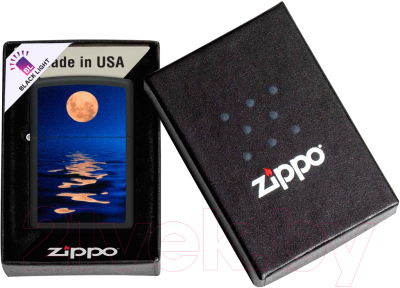 Зажигалка Zippo Moon Sunset / 49810 (черный)