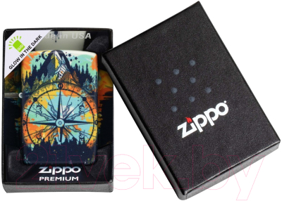 Зажигалка Zippo Compass Design / 49805